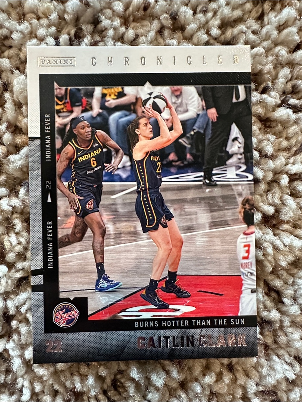 Panini Caitlin Clark Basketball Card #28